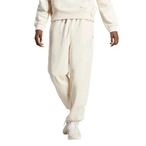 adidas MEN'S LOUNGE HEAVY FRENCH TERRY JOGGERS SWEATPANTS OFF WHITE RETRO XL 2XL - Picture 1 of 8