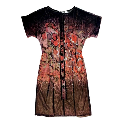 Anthropologie Beguile by Byron Lars Dress Sz 2 Lined Sheer Ombre Romantic Event - Image 1 of 4