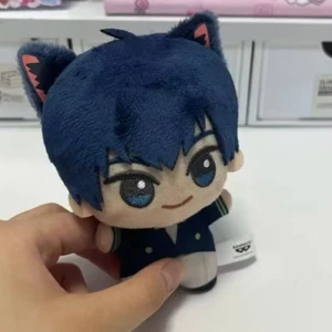 10 cm BLUE LOCK Isagi Yoichi Peluche Muñeca Llavero Colgante Juguete Anime - Imagen 1 de 1