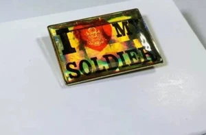 Blusa/sombrero/camisa/solapa Militar I LOVE MY SOLDIER - NUEVO - Imagen 1 de 3