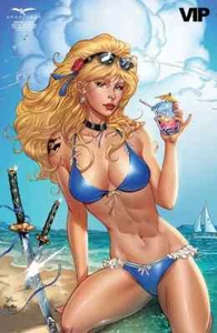 Zenescope Belle Queen of Serpents Bronze VIP Collectable Cover Michael Dooney - Picture 1 of 1
