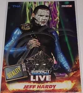 Jeff Hardy Signed 2013 Tri Star TNA Trading Card #68 Autograph Impact Auto AEW - Picture 1 of 2