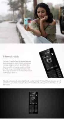 Original Nokia 216 2G bands GSM 900 1800 Dual SIM 2.4" Bluetooth Cellphone - Image 1 of 4