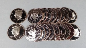 2008-s PROOF KENNEDY HALF DOLLAR Roll 20 Coins - Picture 1 of 1