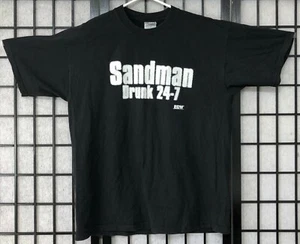 Camiseta ECW Sandman Drunk 24-7 Vintage XL Hardcore Extreme Wrestling Tee PP - Imagen 1 de 7
