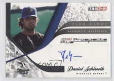 2008 TRISTAR Prospects Plus Farm Hands Authentic Daniel Schlereth #FH-DS Auto
