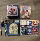 Star Wars Collectors Variety Lot Puzzle TV Guide Bookmark Land Battle Straws New