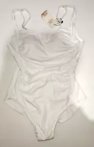 Joweechy Costume da bagno intero da donna - Bianco - - Foto 1 di 3