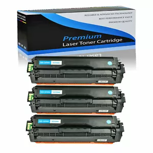 3PK CLT-C504S Cyan Toner Cartridge for Samsung 504S CLP-415 CLP-415N CLP-415NW - Picture 1 of 5