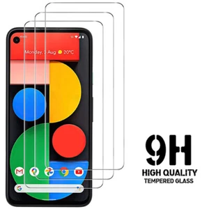 For Google Pixel 8 7 6 Pro 7A 6A 5 Tempered Glass HD Full Cover Screen Protector - Picture 1 of 18