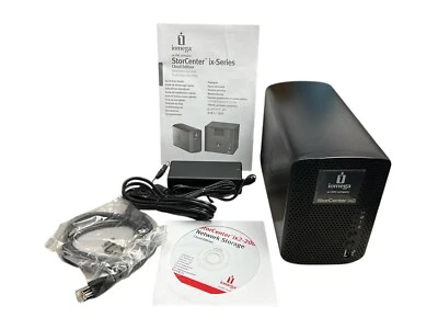 Iomega StorCenter ix2-200 Network Storage w/2x 2TB HD & Power Adapter - Image 1 of 4