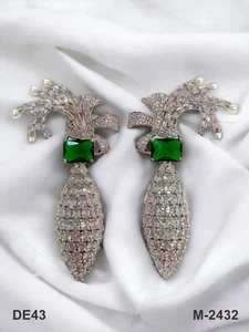 NEW Indian Jewellery Earring Women Traditional Bollywood Style Wedding Ethnic AD - Picture 1 of 61