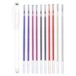 Disappearing Pens For Sewing Embroidery Pen Fabric With 10 Refills - Picture 1 of 17