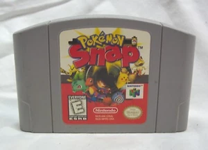 Vintage Original POKEMON SNAP N64 NINTENDO 64 VIDEO GAME Cartr 1996 Authentic - Picture 1 of 3