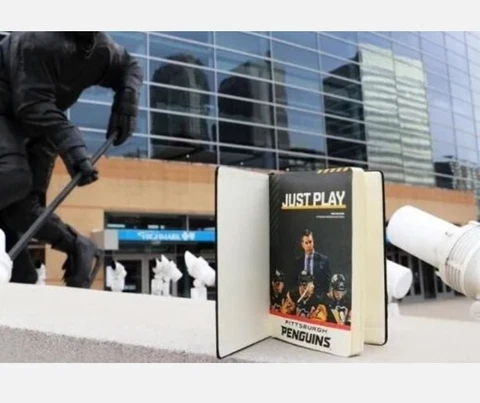 Pittsburgh Penguins Playbook / Journalbook - 2022-2023 season - Charity Bag Cover