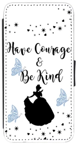 Princess Quote Be Kind iPhone/Pixel/Galaxy Printed Flip/Wallet Phone Case (K) - Picture 1 of 9