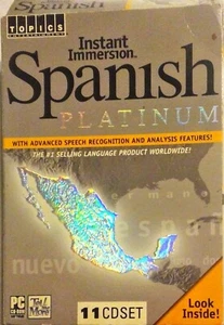 Juego de 11 CD de inmersión instantánea Spanish Platinum Ed (Topics Entertainment, 1996) 11c - Imagen 1 de 6