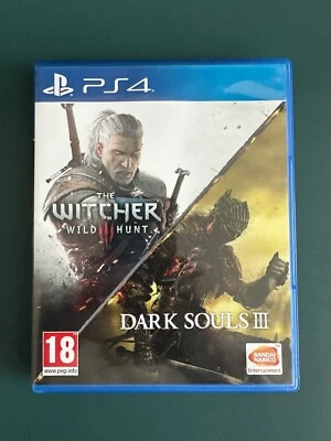 ps4 The Witcher Wild Hunt 3 & Dark Souls III 3 Game REGION FREE PAL - Image 1 of 3