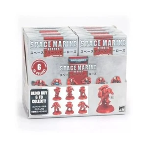 Space Marine Heroes Blood Angels Series 2 Display Box Warhammer 40k - NIB OOP - Picture 1 of 1