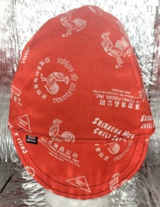 Cappello da motociclista Sriracha Hot Chili costruzione su misura, saldatore, montatubi, cappello da motociclista - Foto 1 di 2