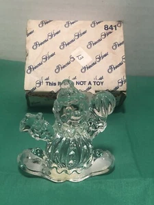 Vintage Princess House 841 Lead Crystal Clown - Picture 1 of 4