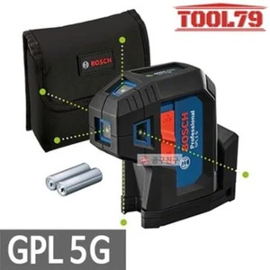 Bosch GPL 5G Professional Grünpunktlaser Kompakt 5-Punkt Laser IP65 - Bild 1 von 2