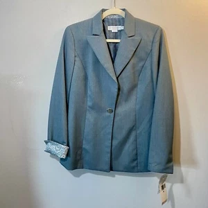 Garfield & Marks Arden Blazer Jacket Shoulder Pads  Women’s Retail $348.00 - Foto 1 di 10