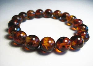 Elegantes echtes rundes baltisches Bernstein Armband 15 gr. !!! - Bild 1 von 2