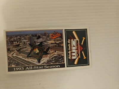 Baltimore Orioles 1993 All-Star Game Collectible Lapel Pin (The WIZ) - Image 1 of 2