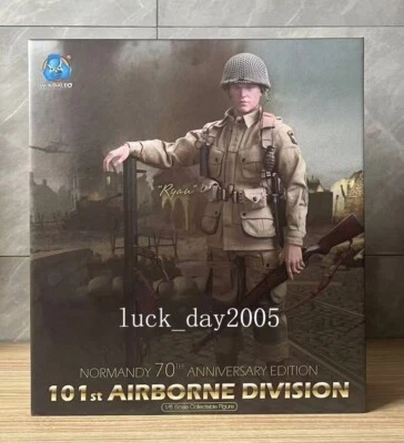 DID WWII US NORMANDY 70TH ANNIVERSARY 101st AIRBORNE DIVISION Ryan 1/6 FIGURE - Image 1 of 4