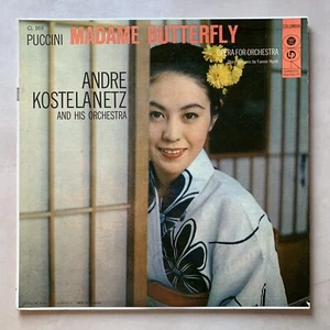 ANDRE KOSTELANETZ - PUCCINI - MADAME BUTTERFLY - 1956 COLUMBIA CL 869 VINYL LP - Picture 1 of 4