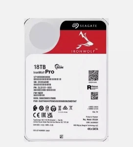 Seagate IronWolf ProV218TB SATA3 3,5 Zoll Interne Festplatte (ST18000NT001) NEW - Picture 1 of 3