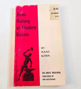 Basic History of Modern Russia by Hans Kohn (Paperback, 1957), An Anvil Original - Picture 1 of 4
