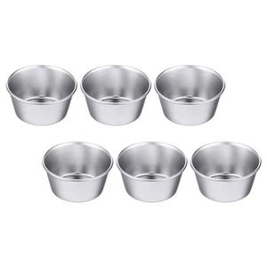  6 Pcs Mini Kuchen Förmchen Muffinbackformen Blech Kohlenstoffstahlkuchenwanne - Bild 1 von 12