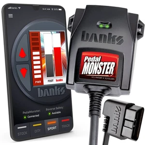 Banks Pedal Monster Throttle Controller Standalone for 05-25 Chevy Dodge Jeep - Picture 1 of 6