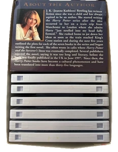 Harry Potter And The Sorcerer’s Stone Unabridged Six Cassette Set Jim Dale Audio - Foto 1 di 3