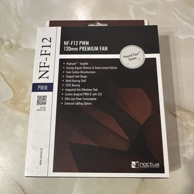 Noctua NF-F12 120mm PWM Premium Cooling Fan original Packaging - Image 1 of 4