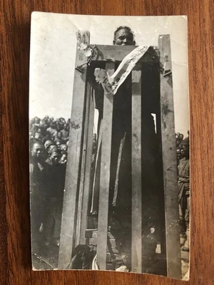 ¡FOTO ANTIGUA CHINA PRISIONERO CHINO!! Foto 1 de 2