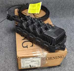 Corning 12 Port OptiSheath MultiPort Terminal: 25', stubbed, SC APC, Single Mode - Bild 1 von 7