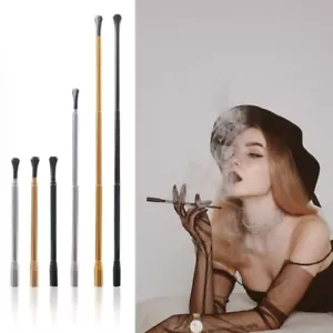 1920s 20's Gold Coloured Extendable Cigarette Holder Ladies Vintage Accessory UK - Picture 1 of 4