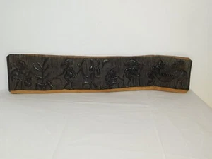 Afrika Skulptur Holzplatte Stammesplatte ! - Bild 1 von 8