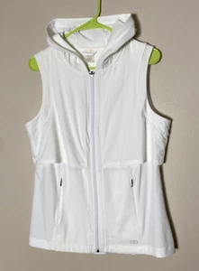 Womens L Calia by Carrie Underwood White Lightweight Vented Stretch Golf Vest - Picture 1 of 6
