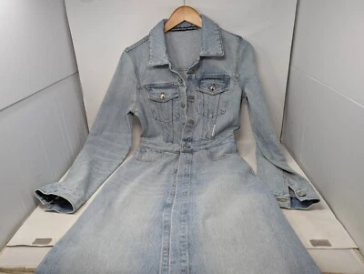 ¡TAN RARO! Gabardina de mezclilla Alexander Wang de gran tamaño para mujer talla XL (UV) Foto 1 de 4