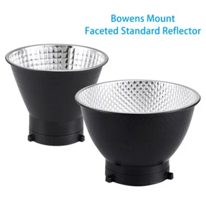 Standard Reflector Bowens Mount Photo Accessory For Studio Flash Strobes - Picture 1 of 22