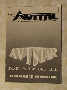 AVITAL AVISTAR MARK 2 BETRIEBSANLEITUNG - Bild 1 von 1