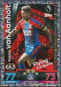 TOPPS MATCH ATTAX EXTRA 2018-19- #FB07-CRYSTAL PALACE-PATRICK VAN AANHOLT-FOIL - Picture 1 of 1