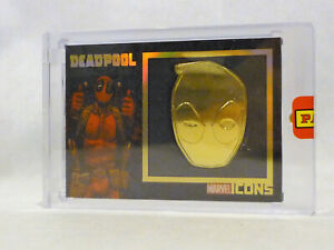 Panini Marvel Icons Sammelkarte - Collection Card – DEADPOOL in versiegelter Box