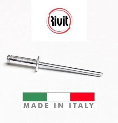 RIVETTI ALLUMINIO/ACCIAIO VARIE MISURE - Immagine 1 di 2
