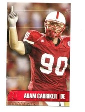 2006 Nebraska Cornhuskers Football Pocket Schedule Alltel cards - You Pick 'em