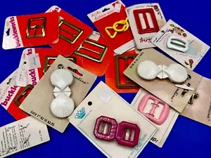 Vintage NOS Belt buckles Scarf Slides - Lot, Grab Bag - Resale Gifts! - Picture 1 of 15